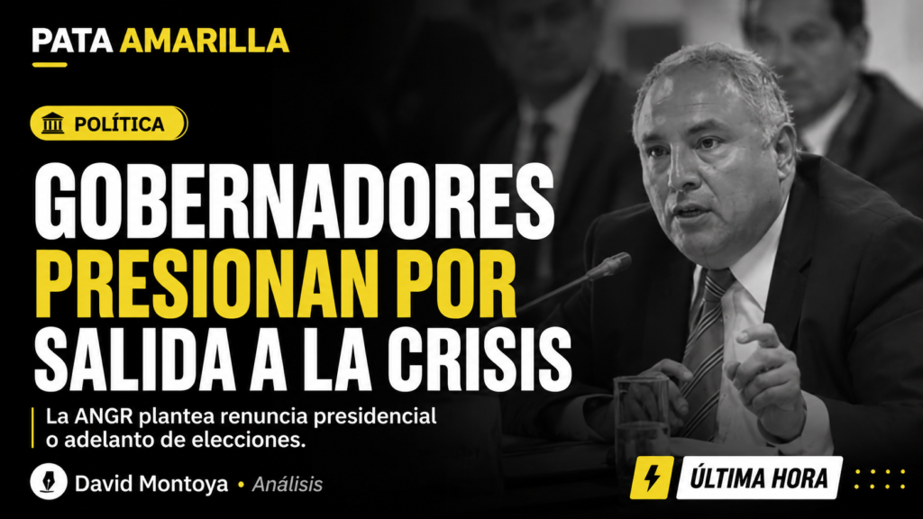 La agenda política de los gobernadores